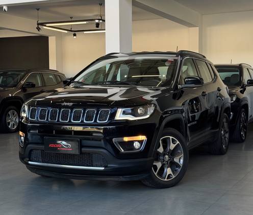JEEP COMPASS 2.0 16V FLEX LIMITED AUTOMÁTICO JEEP COMPASS 2.0 16V FLEX LIMITED AUTOMÁTICO
